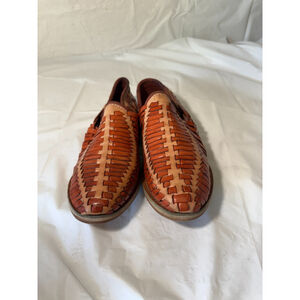 D SANTY Ladies Genuine Authentic Mexican Leather Closed Toe Sandal